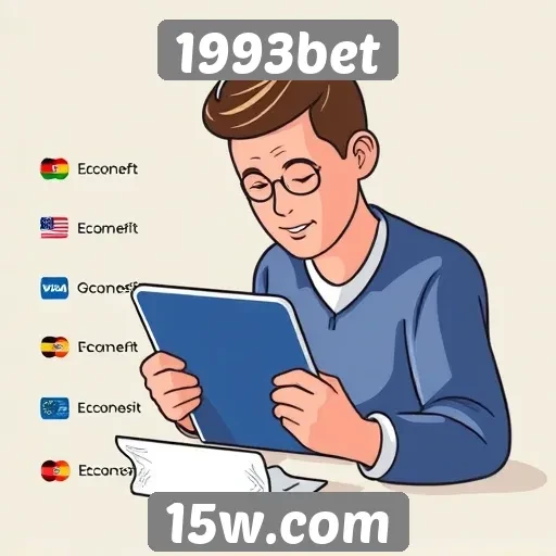 Métodos de pagamento disponíveis no 1993bet