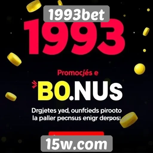 Promoções e bônus oferecidos pela 1993bet